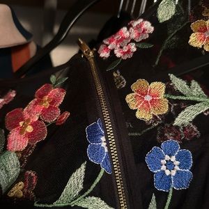 Floral midi mermaid style dress